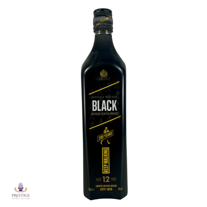 Johnnie Walker 12 Year Old Black Label - 200 Years Limited Edition