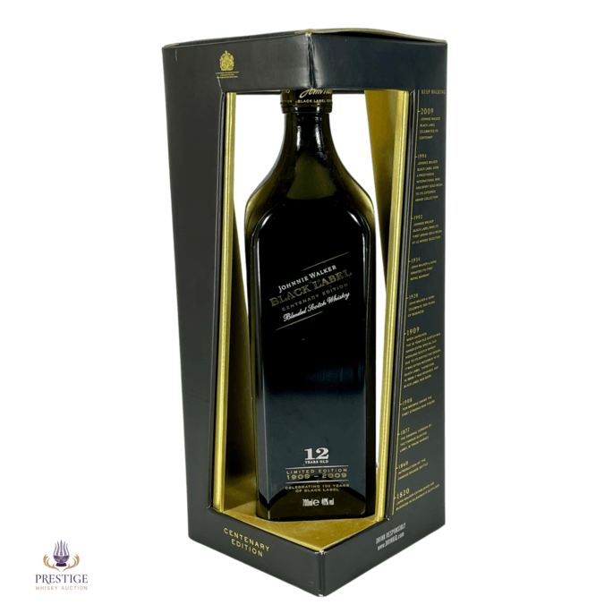 Johnnie Walker 12 Year Old Black Label - Centenary Edition