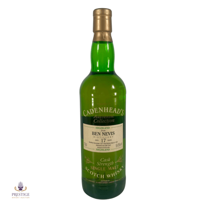 Ben Nevis 1977 17 Year Old - Wm Cadenhead Authentic Collection