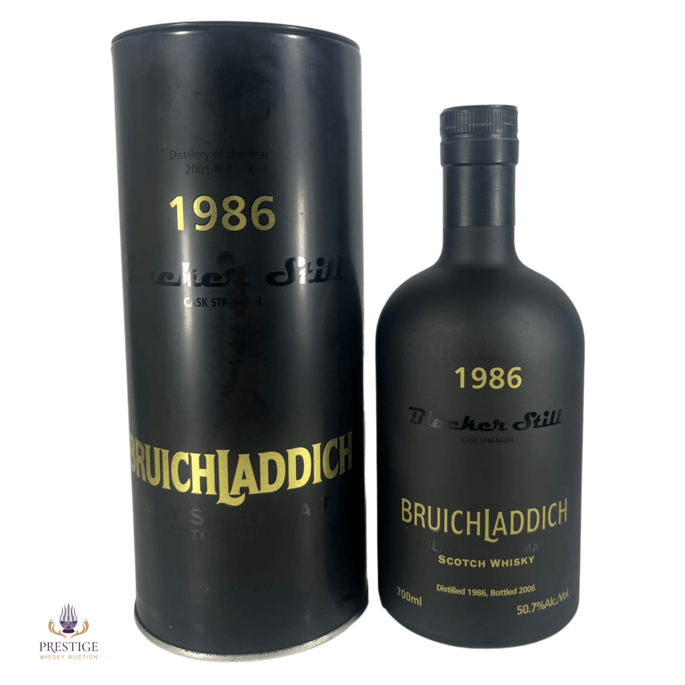 Bruichladdich 1986 - 20 Year Old Blacker Still * Signed by Simon Coughlin *