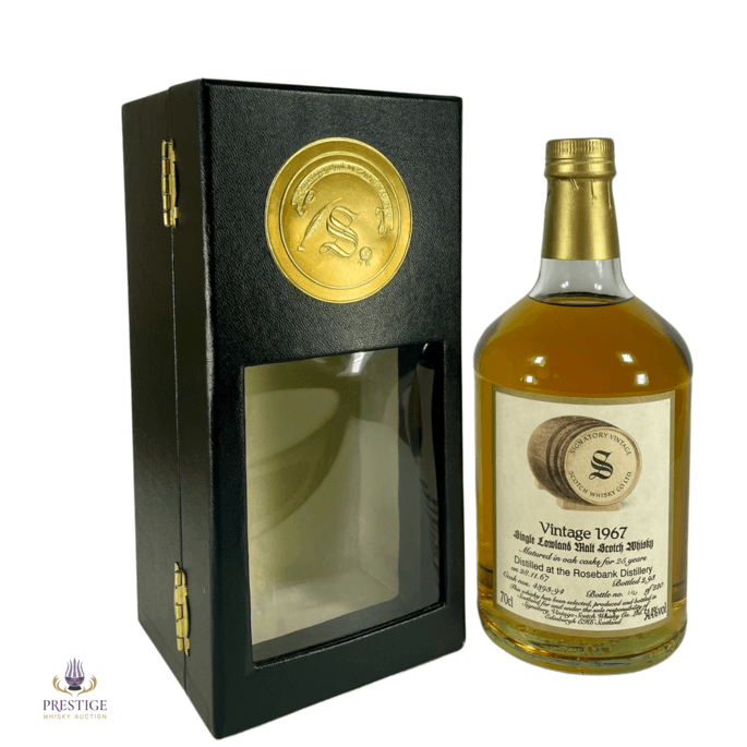 Rosebank 1967 25 Year Old - Signatory Vintage 