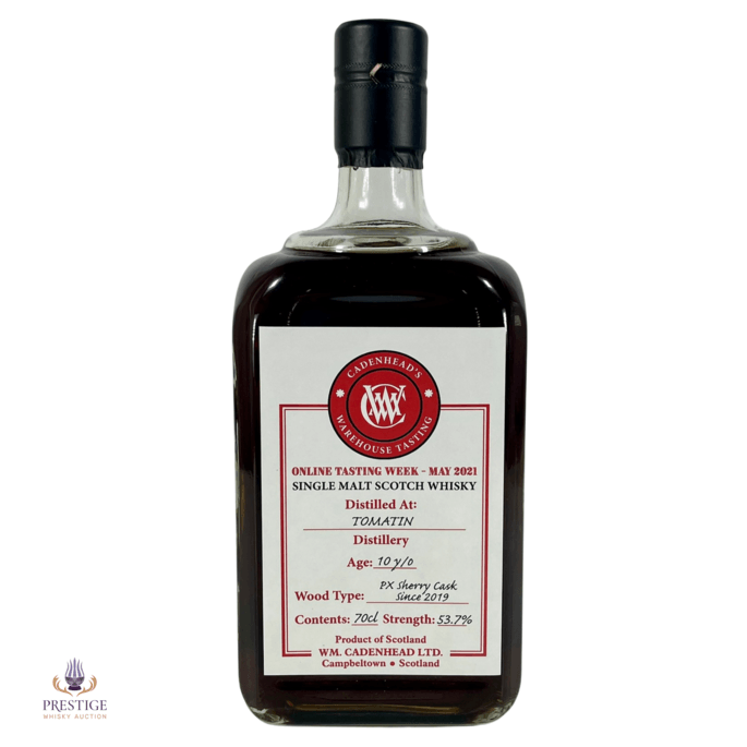Tomatin 10 Year Old - Wm Cadenhead Online Warehouse Tasting - May 2021