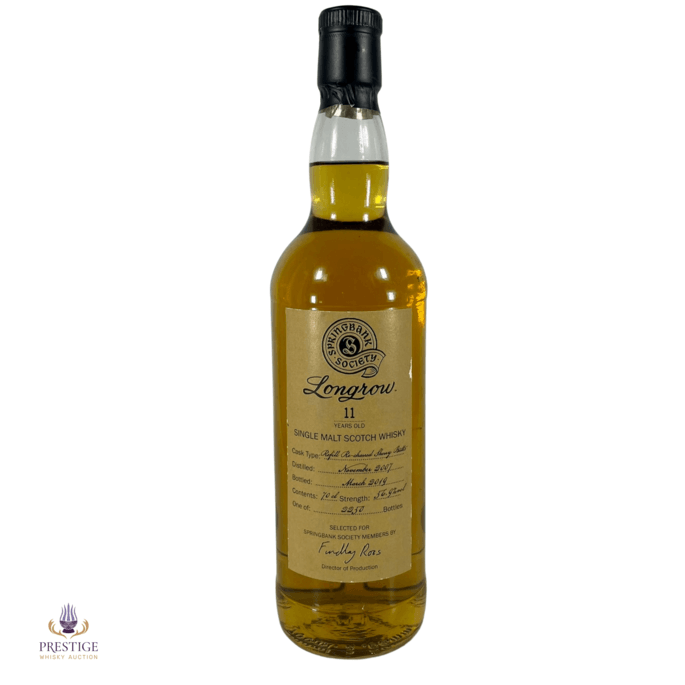 Longrow 2007 11 Year Old - Springbank Society