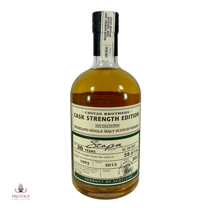 Scapa 1993 20 Year Old - Chivas Cask Strength Edition