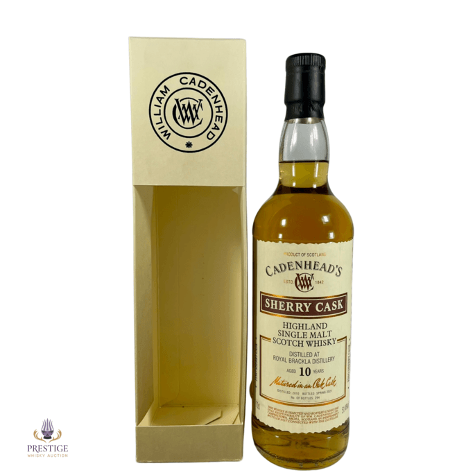 Royal Brackla 2010 10 Year Old - Wm Cadenhead 