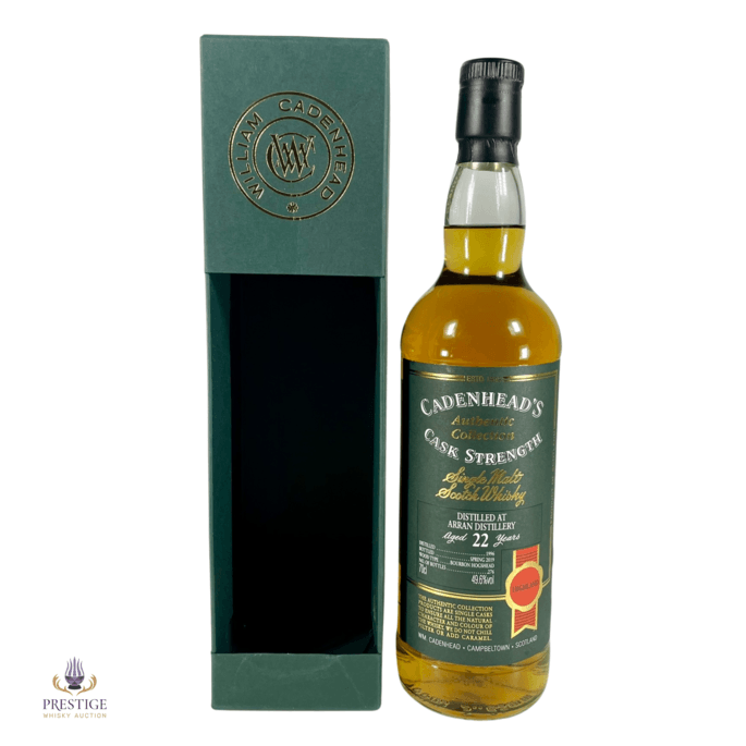 Arran 1996 22 Year Old - Wm Cadenhead Authentic Collection