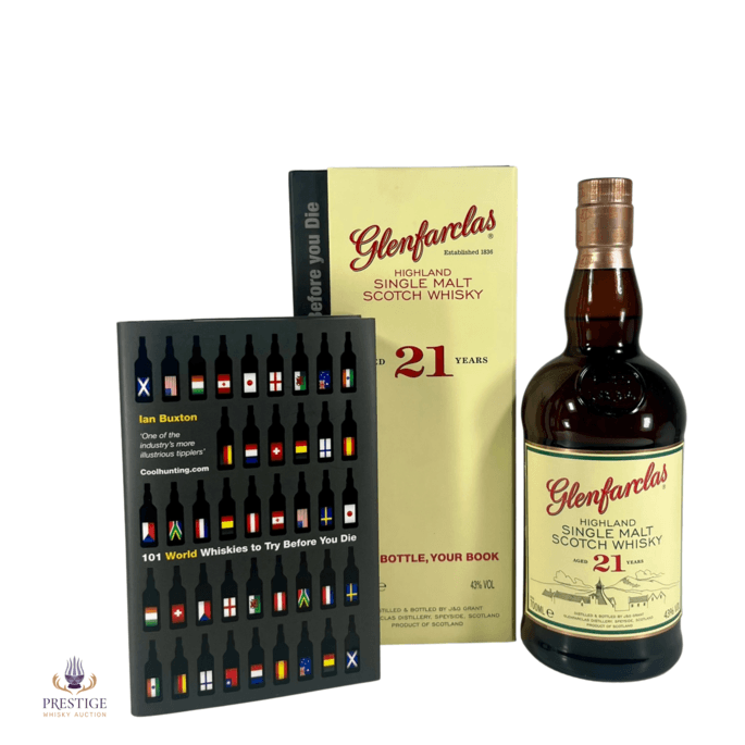 Glenfarclas 21 Year Old - Includes 101 World Whiskies Book