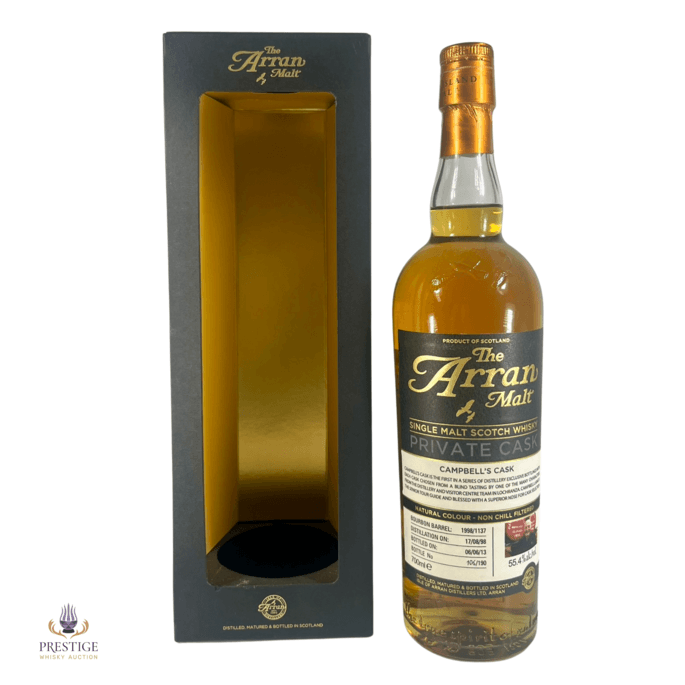 Arran 1998 Single Cask #1137 - Campbell's Cask