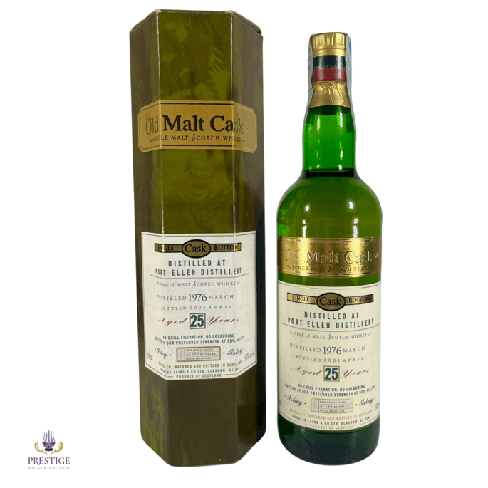 Port Ellen 1976 25 Year Old - Old Malt Cask