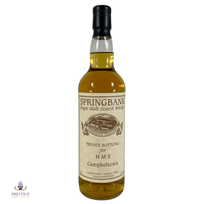 Springbank Private Bottling for HMS Campbeltown