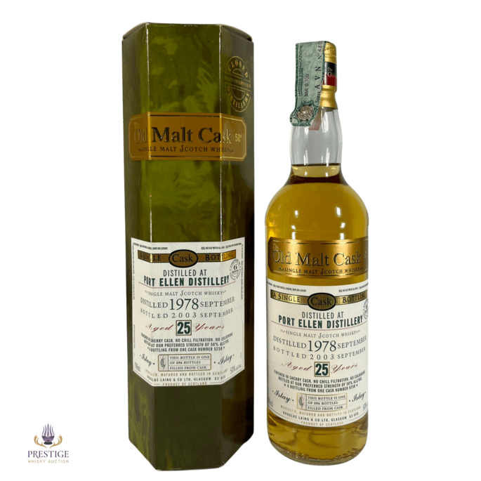 Port Ellen 1978 25 Year Old Single Cask #5258 - Old Malt Cask