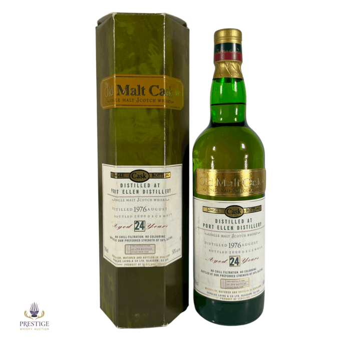 Port Ellen 1976 24 Year Old Single Cask - Old Malt Cask
