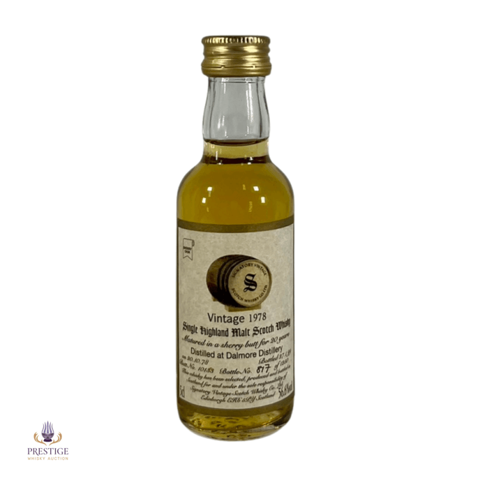 Dalmore 1978 20 Year Old - Signatory Vintage 5cl