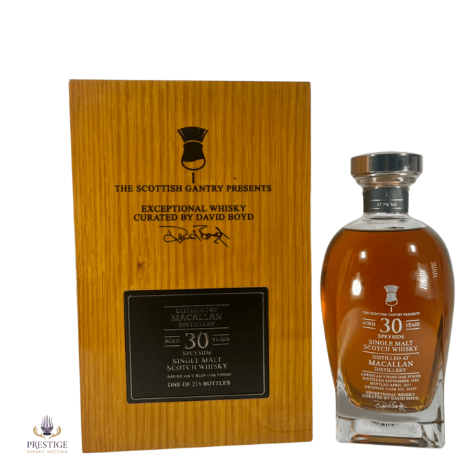 Macallan 1990 30 Year Old - The Scottish Gantry's David Boyd Series