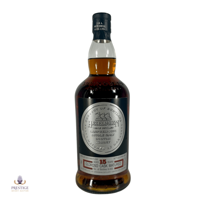 Hazelburn 2006 15 Year Old Oloroso Cask