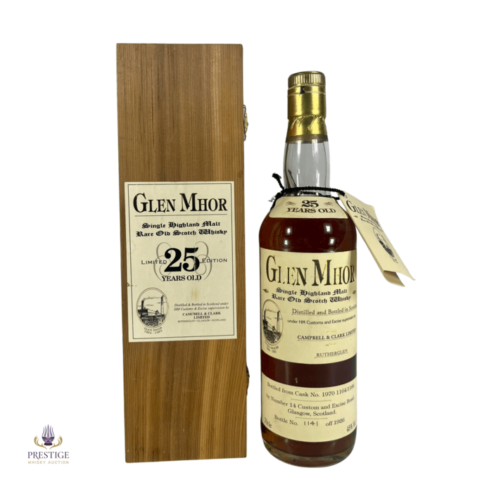 Glen Mhor 1970 25 Year Old - Campbell & Clark