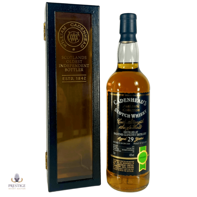 Balvenie-Glenlivet 1974 29 Year Old - Wm Cadenhead Authentic Collection