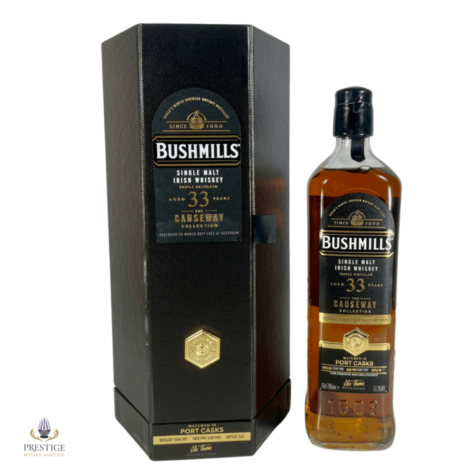 Bushmills 1989 33 Year Old - Causeway Collection