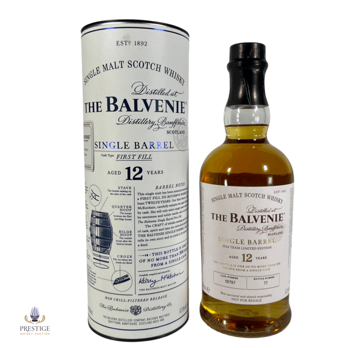 Balvenie 12 Year Old Single Barrel #18797 - 2024 Team Edition 
