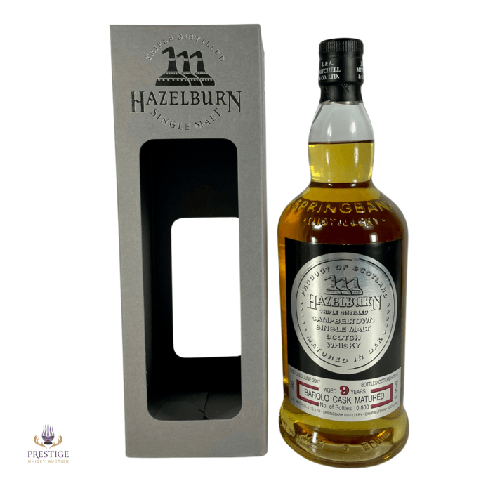 Hazelburn 2007 9 Year Old Barolo Cask