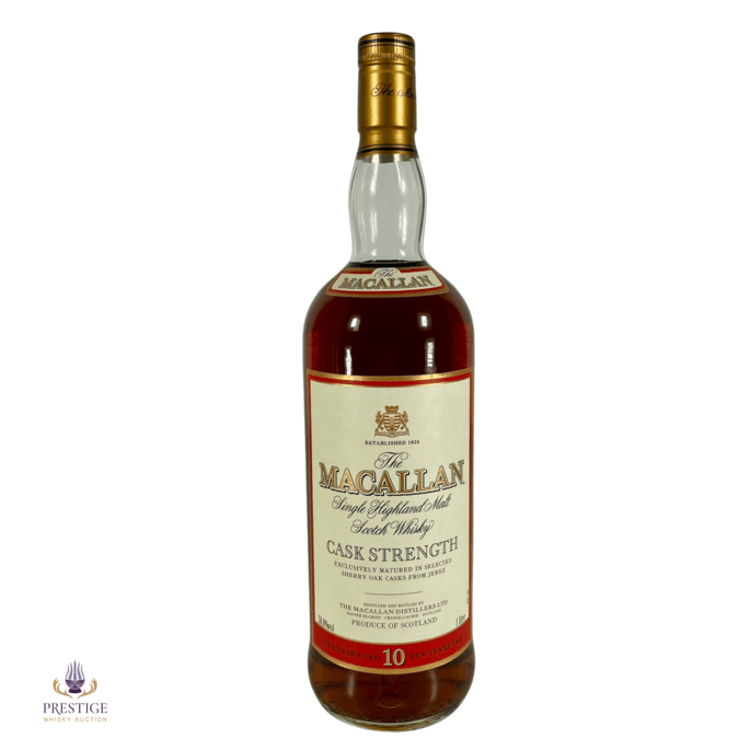 Macallan 10 Year Old Cask Strength 1L