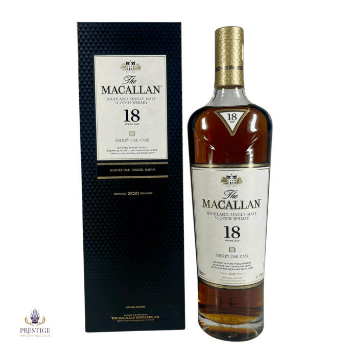 Macallan 18 Year Old Sherry Oak - 2021 Release