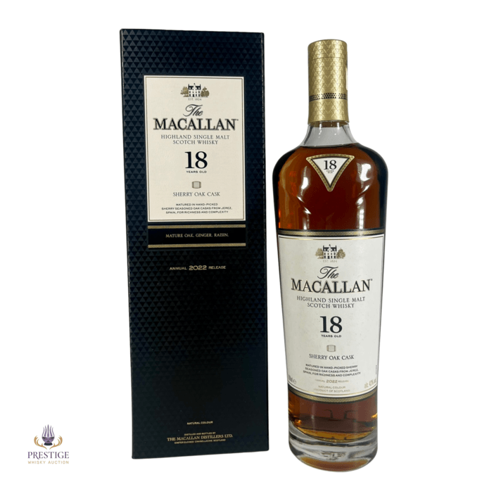 Macallan 18 Year Old Sherry Oak - 2022 Release