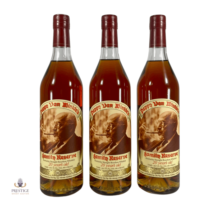 Pappy Van Winkle Family Reserve 20 Year Old - Set of 3