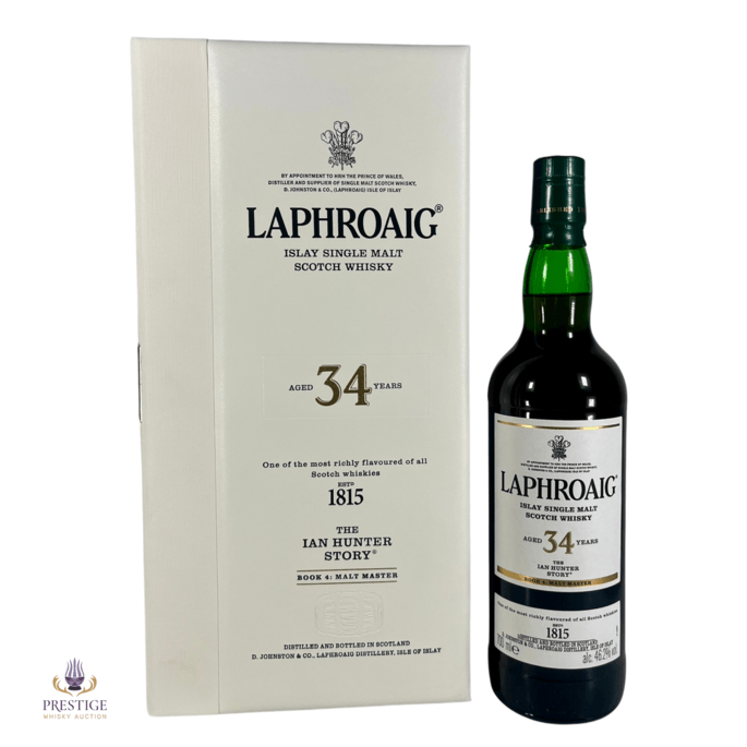 Laphroaig 34 Year Old - Ian Hunter Book 4: Malt Master
