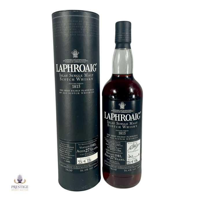Laphroaig 1981 27 Year Old