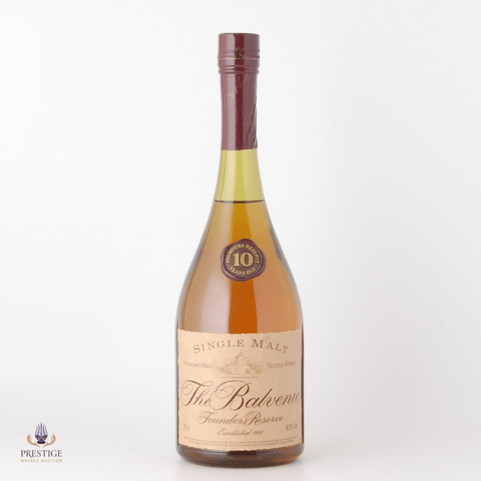 Balvenie 10 Year Old Founder's Reserve - Cognac Bottle 75cl