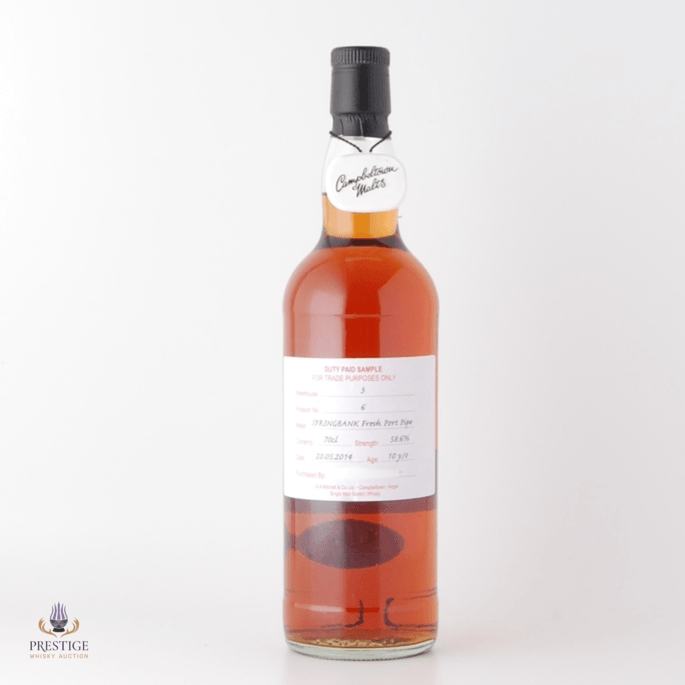 Springbank 10 Year Old Duty Paid Sample
