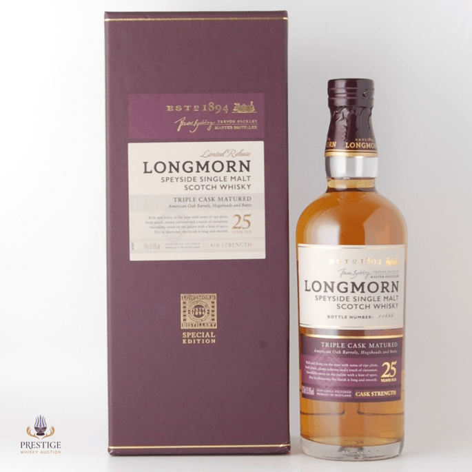 Longmorn 25 Year Old Cask Strength - Limited Release