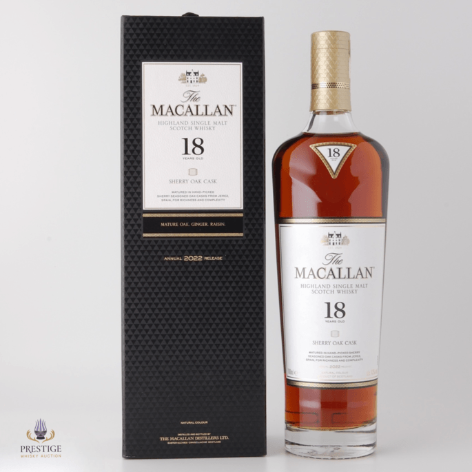 Macallan 18 Year Old Sherry Oak - 2022 Release