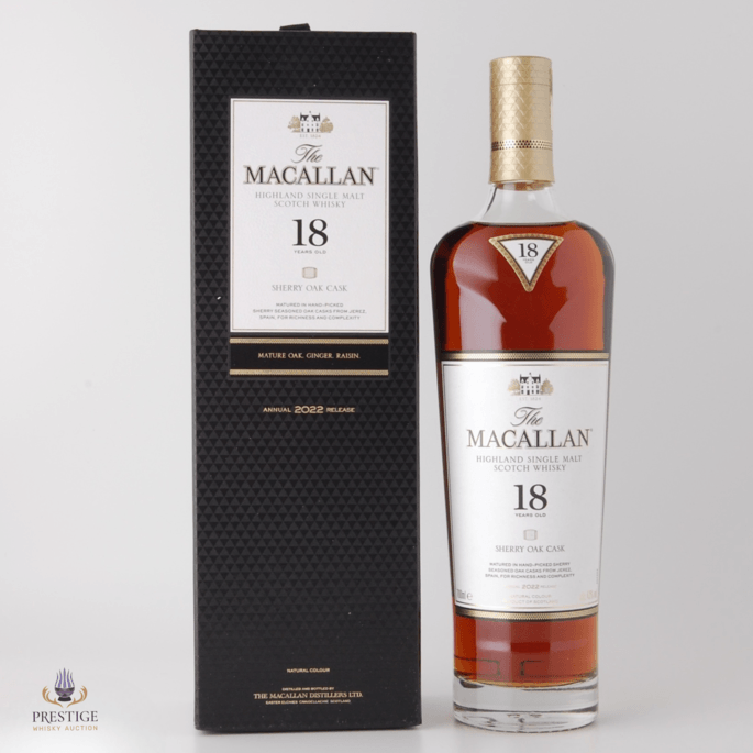 Macallan 18 Year Old Sherry Oak - 2022 Release