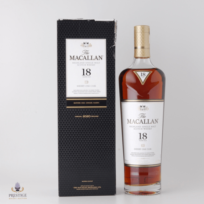 Macallan 18 Year Old Sherry Oak - 2020 Release