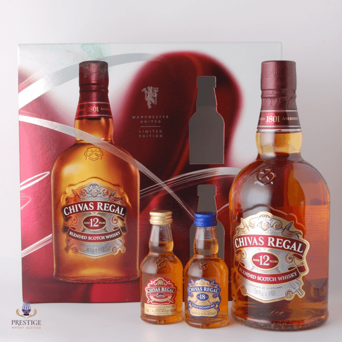 Chivas Regal Manchester United Limited Edition Set