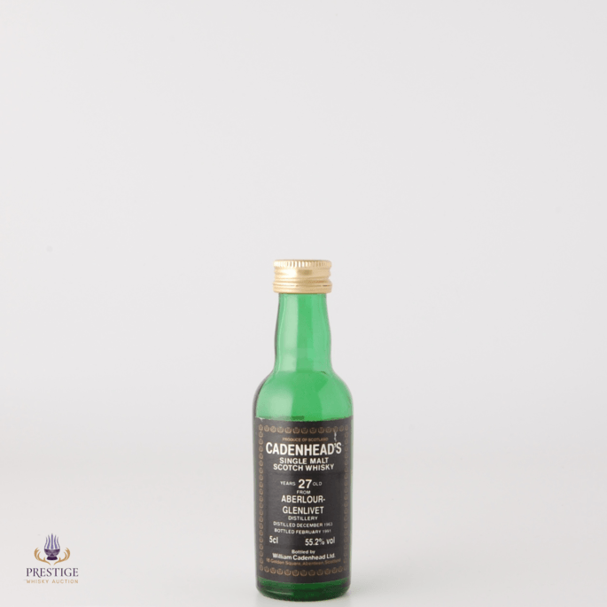 Aberlour-Glenlivet 1963 27 Year Old - Cadenhead 5cl