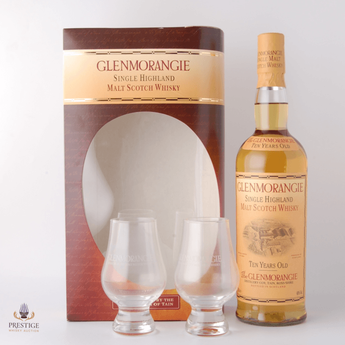 Glenmorangie 10 Year Old Original - Glasses Set