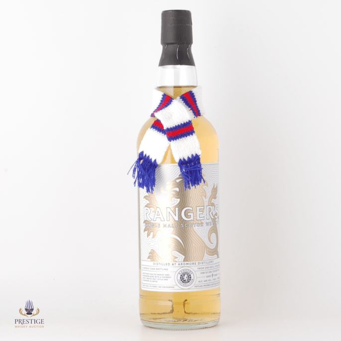 Ardmore 9 Year Old Single Cask - Old Particular for Rangers FC