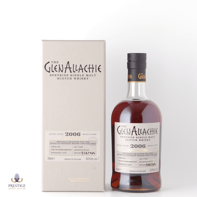 Glenallachie 2006 15 Year Old Single Cask #3292- Spirit of Speyside Festival 2022