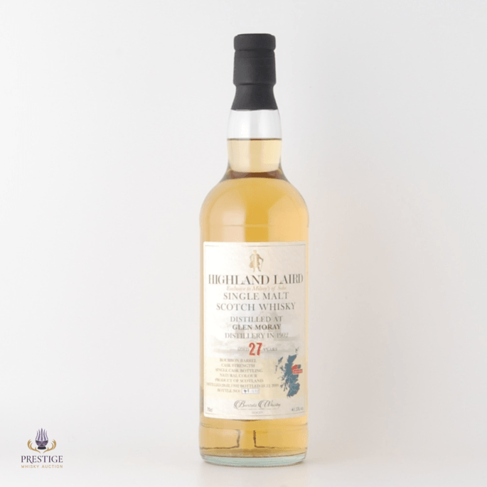 Glen Moray 1992 27 Year Old - Highland Laird for Milroy's of Soho