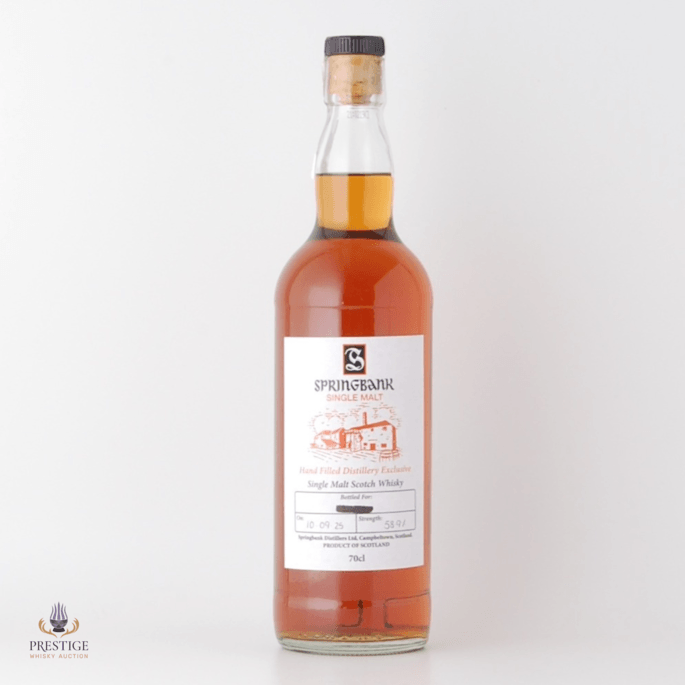 Springbank Hand Filled Distillery Exclusive 
