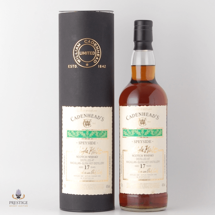 Macallan 1987 17 Year Old - Wm Cadenhead 
