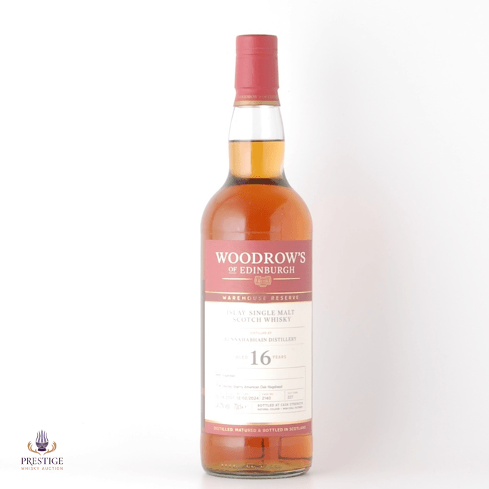 Bunnahabhain 2007 16 Year Old - Woodrow's Warehouse Reserve #2140