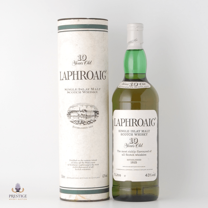 Laphroaig 10 Year Old - Pre Royal Warrant 1L