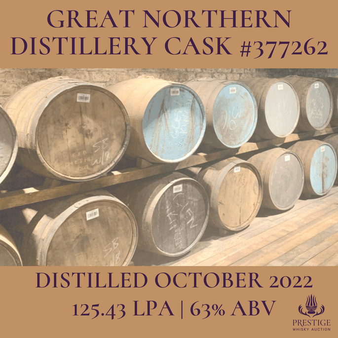 Great Northern Distillery 2022 Cask #377262