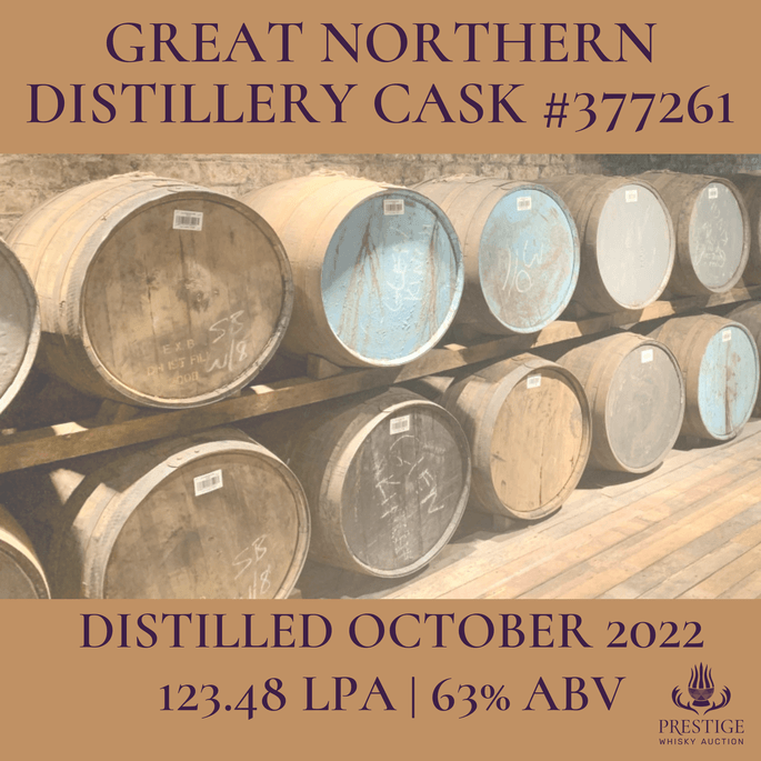 Great Northern Distillery 2022 Cask #377261
