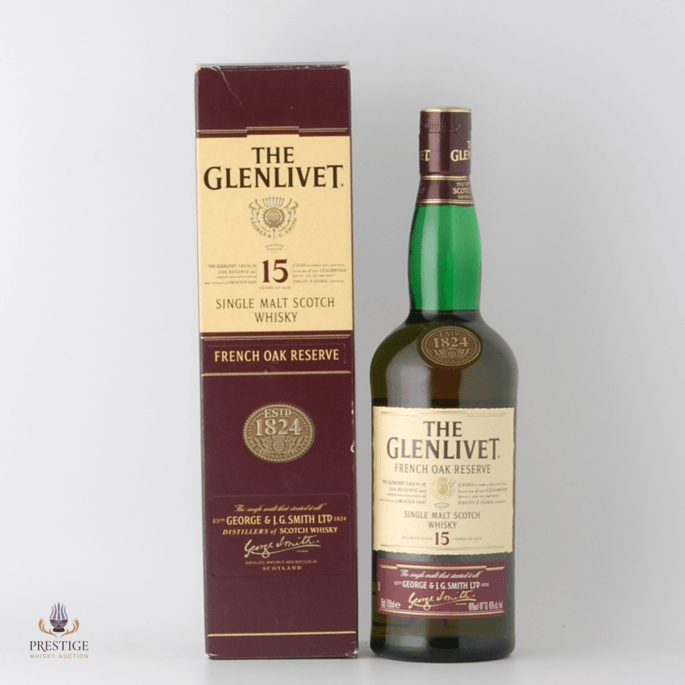 Glenlivet 15 Year Old - French Oak Reserve - Older Bottling 75cl