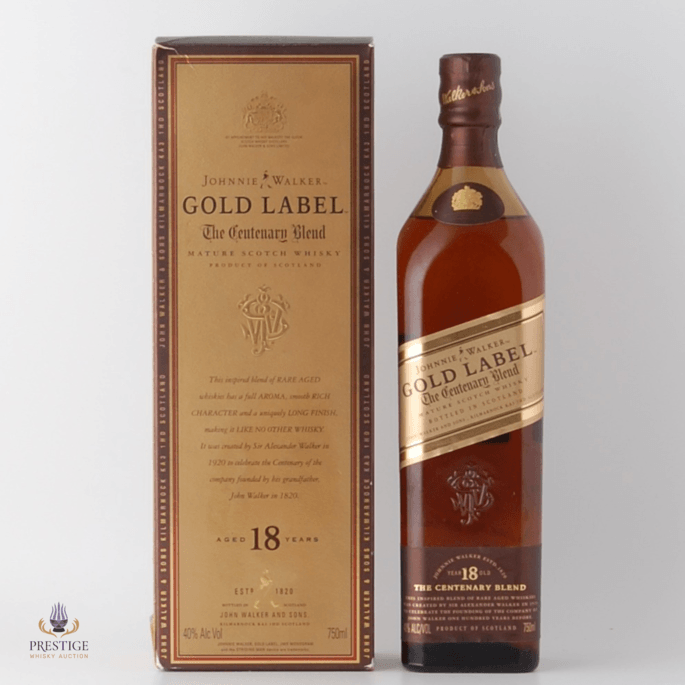 Johnnie Walker 18 Year Old Gold Label Centenary Blend 75cl